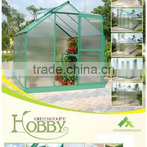 Popular High-end Polycarbonate Commercial Agricultural Greenhouse thumbnail-1