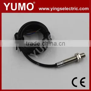 YUMO (LM8-3001PA) M8 Shape Inductive Proximity Sensor 1mm Diameter Cylinder Type Capactive Proximity Switch thumbnail-1