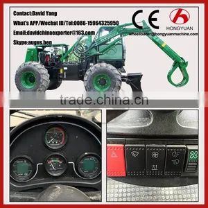Factory Hot Sale Wheel Sugar Cane Loader for Sale thumbnail-3