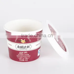 Disposable Frozen Paper Yogurt/dessert/icecream Packaging Cup thumbnail-4