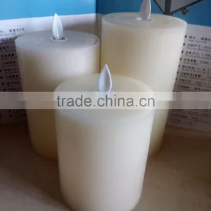 Led Flameless Candles Led Flated Top Moving Wick Candles Dacning Flame Led Candles Led Taper Candles thumbnail-1