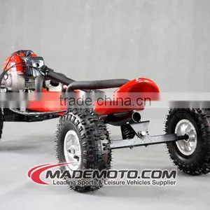 4 Wheel Small Size Easy Portable Gas Scooter Skateboard GS4901 thumbnail-5