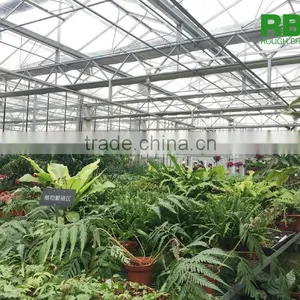 PC Sheet Greenhouse Glass Greenhouse Venlo Greenhouse for Research and Exhibition thumbnail-2