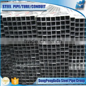 80*120*5.75*12 Q195 Galvanized Square and Rectangular Pipe thumbnail-1