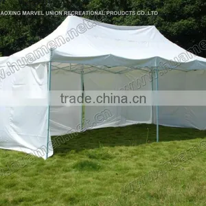 UV-resistant White Polyester Pop Up Canopy 3x6M thumbnail-1