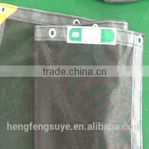 PVC Anti-fire Mesh Sheet for Building Protection Factory in China thumbnail-1
