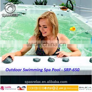 5.7m Outdoor Cheap Hard Plastic Swimming Pools With Balboa thumbnail-1