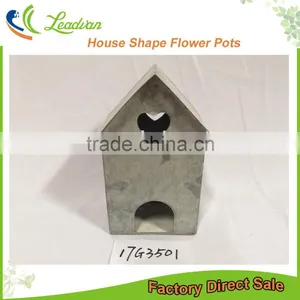 Factory Directly Cheap Selling Vertical Hanging Wrought Iron Roof Garden Planter thumbnail-2