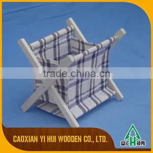 Custom Foldable Wood Magazine Rack For Sale thumbnail-6