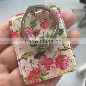 Best Selling Finger Ring,Mobile Phone Custom Water Print Smartphone Stand Holder thumbnail-2