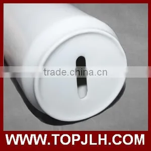 Sublimation White Ceramic Coin Bank for Money Saving Gift thumbnail-1