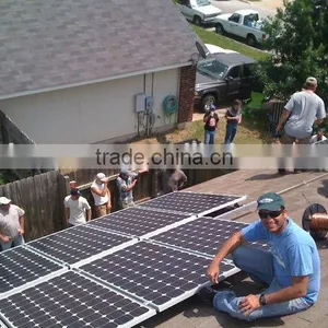 4000W Commercial CE TUV Proved and High Efficiency 4000W by IPM or I Complete With Battery Flexible Thin Film Solar Panel thumbnail-1