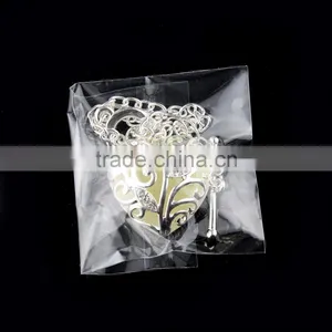 Glowing Bracelet Silver Glow in Dark Heart Pendant Luminous Bracelet thumbnail-4