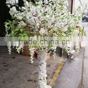 5ft Artificial Metal Wisteria Flower Tree for Wedding Decoration thumbnail-1