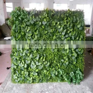 LXY072019 Christmas Decoration Plastic Green Fence Artificial Boxwood Hedge thumbnail-1