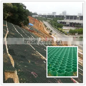 Green Parking Space Slope Plastic Gravel Grids Grass Grid Paver for Driveway thumbnail-4