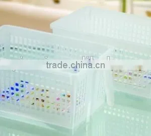 Plastic Basket With Handle, Small Plastic Basket With Handle thumbnail-5