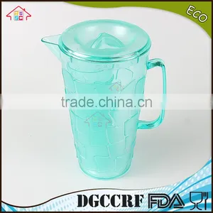 NBRSC Set of 5 Pieces Plastic PS Cold Water Jug Water Kettle Hollow Drinking Bottle PP Pot Double Layer Watering Can thumbnail-3