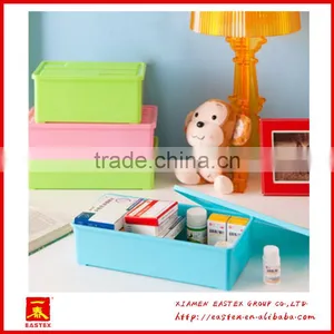 Hot Sale Good Quality Candy Color Plastic Storage Box thumbnail-4