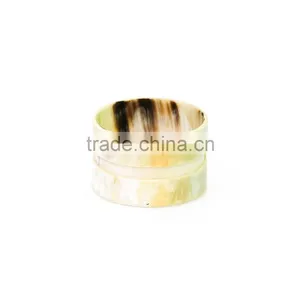 NEW DESIGN 2015 ! Horn Bracelets 100% Handmade in Vietnam, Natural Color thumbnail-2