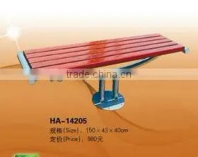 (HD-20102 ) Stainless Steel Bench Handrail and Hard Wood Bench /garden Furniture Outdoor Stainless Steel Bench thumbnail-4