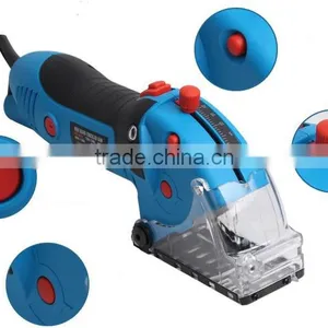 GOLDENTOOL 185mm Power Small Hand-held Wood Cutting Miter Table Saw Machine Portable Electric 1400W Circular Saw thumbnail-3