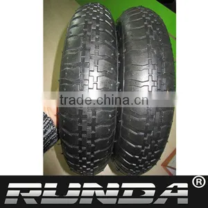 Solid Rubber Tires for Wheelbarrow thumbnail-1