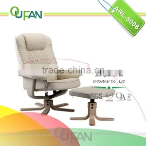 Oufan Fabric Recliner Lazy Chair With Ottoman ARL-8006 thumbnail-1