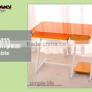 Movable Laptop Table Office Furniture Wooden Rolling Computer Desk thumbnail-5