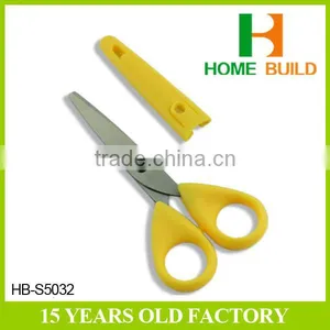 Factory Price HB-S5032 TS High Quality Stationery Scissors With Cover thumbnail-1