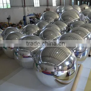 Hot Sale PVC Inflatable Crystal Ball Inflatable Silver Mirror Ball for Sale thumbnail-2