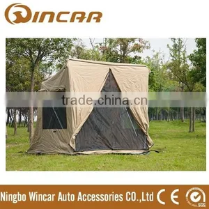 Simple Convenient Easy to Build Car Camping Side Tent thumbnail-1