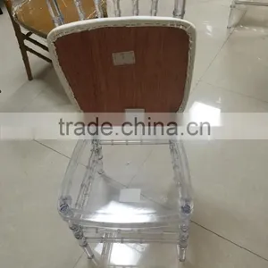 Used Clear Resin Chiavari Chairs Banquet Chairs for Sale thumbnail-4
