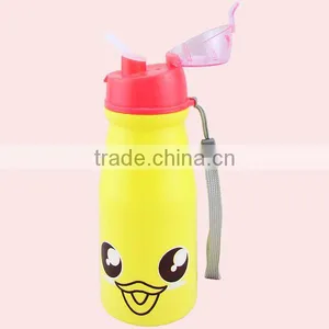 450ML Carton Plastic Sport Water Bottle With Straw thumbnail-6