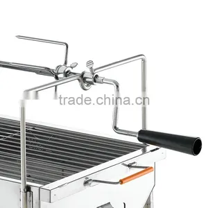 Stainless Steel Barbecue Grill Indoor Charcoal BBQ Grill thumbnail-2