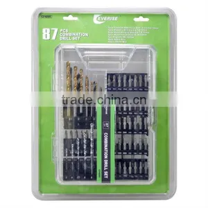 87 Piece Nice Quality Drill Tool in Plastic Case thumbnail-1