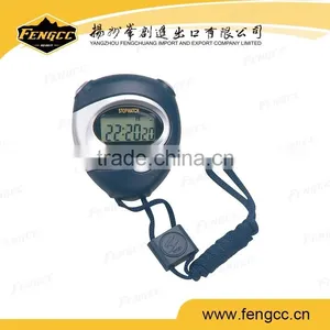 Small Black and Silver Color Sports Digital Timer With Cord thumbnail-1