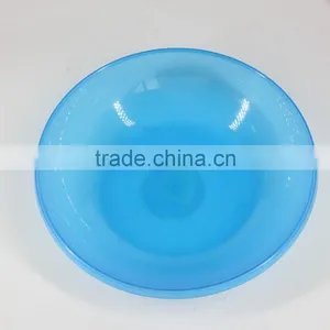 Colour Transparent Plastic Salad Plate thumbnail-4
