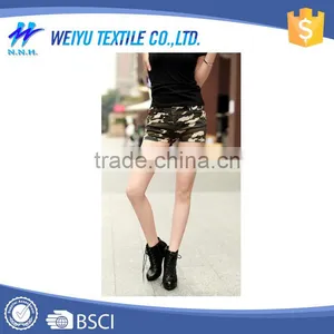 Camouflage Cotton Women Cargo Short Pants thumbnail-1