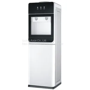 Arc Glass Door Water Dispenser With Cabinet, Good Hot & Cold Danfu Compressor Cooling Water Cooler thumbnail-1