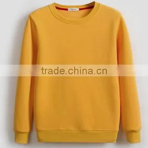 Customized Design Plain Blank Crewneck Pullover Fleece TC65/35 Cheaper Hoodies/sweatshirt thumbnail-3