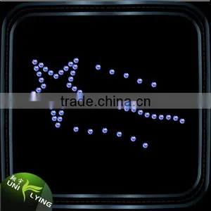 Bling Bling Star Iron On Rhinestone Transfer Star Design Motifs thumbnail-6