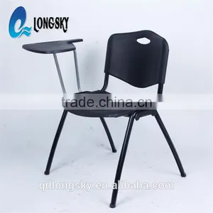 LS-4024A Cheap Platic Conference Chairs With Writing Tablet,classroom Chairs With Writing Pad thumbnail-1