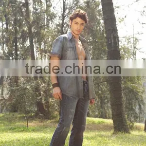 Original Hot Sale High Quality Men's Denim Jeans Pants thumbnail-1