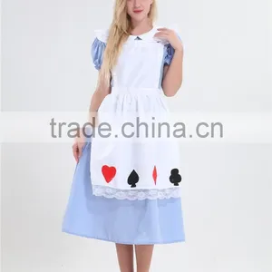 Walson Clothes Apparel Aapparel Factory High Quality Costume Alice in Wonderland Costume thumbnail-1