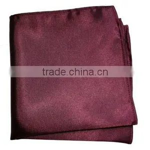 Plum Plain Pocket Squares thumbnail-1
