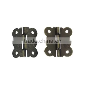 Door Butt Hinges Antique Bronze 29mm X28mm(1 1/8" x1 1/8"), 20 PCs thumbnail-1