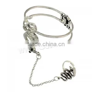 2017 New Fashion Ring Bracelet Zinc Alloy Snake Serpent Plated Plating Oval Chain thumbnail-1