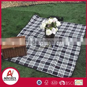 Noraml Pattern Picnic Blanket for Stock, Wholesale Outdoor Waterproof Camping Mat, 100% Acrylic Picnic Blanket thumbnail-1