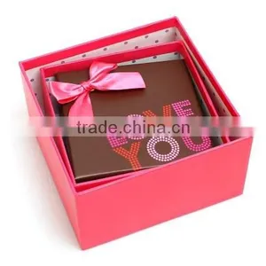 Romantic Valentine's Day Gift Box With Printed "Love You" ,Birthday Party Gift Box Manufacturer thumbnail-2